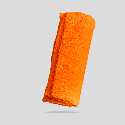 Oranssi kaksipuolinen mikrokuituliina
