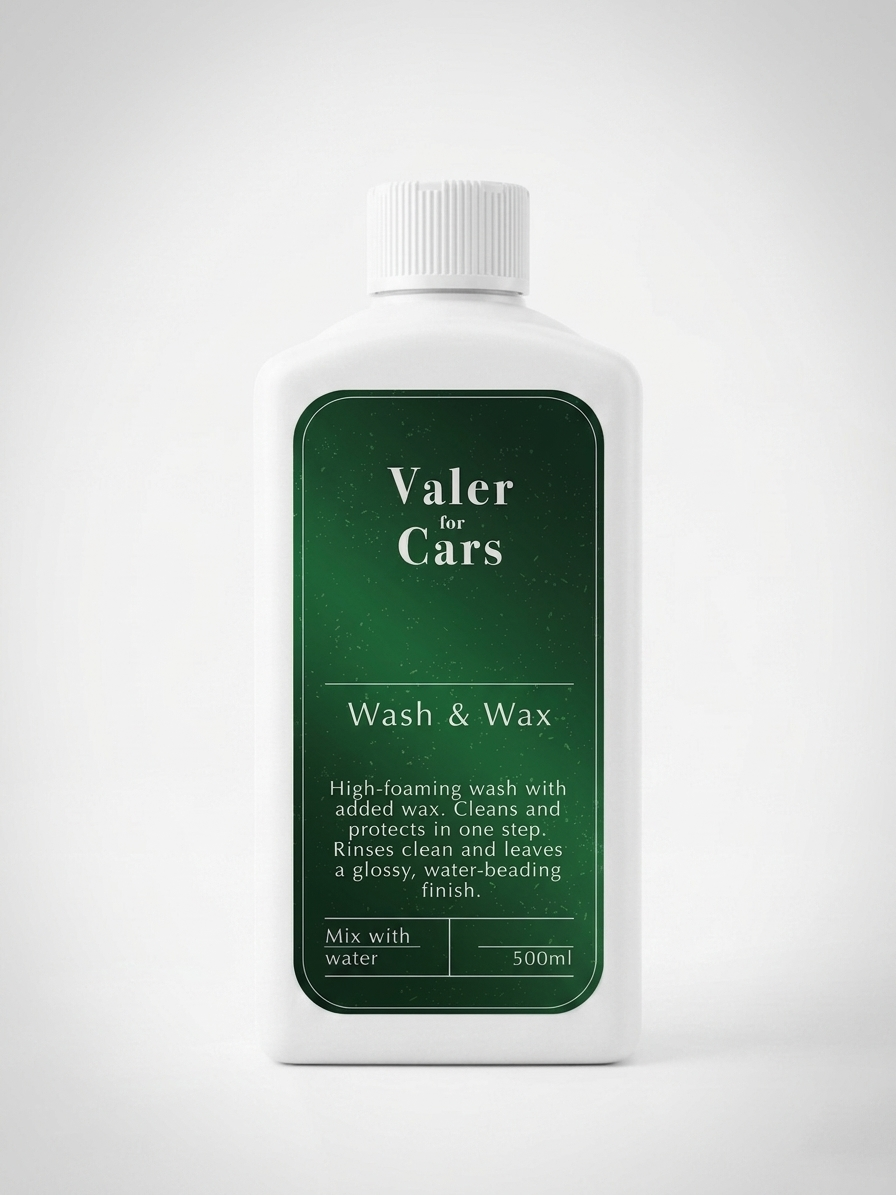 Wash & Wax Vahapesu
